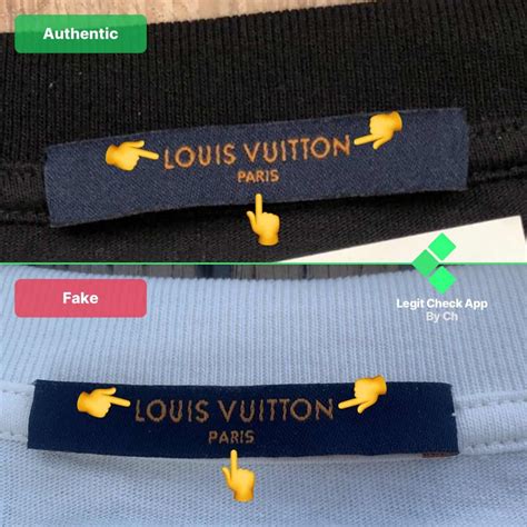 louis vuitton fake clothes|authentic louis vuitton label.